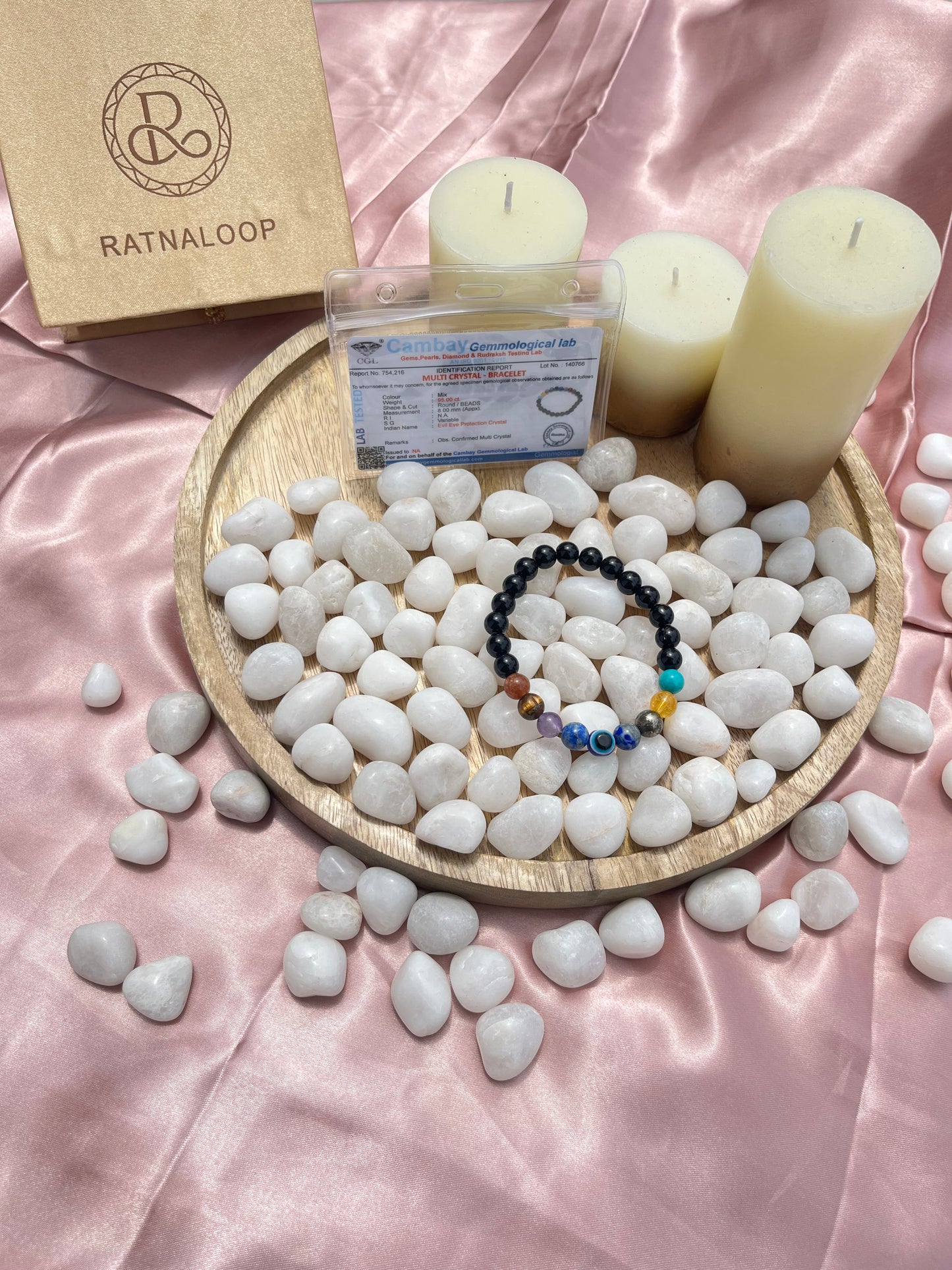 9 Stone Chakra Bracelet