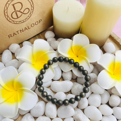 Raw Pyrite Bracelet